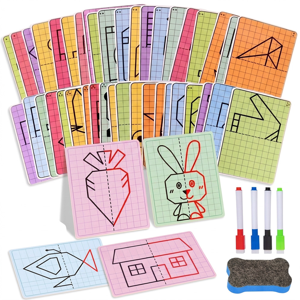 Kids Education Laptop - Zabawka do malowania w kratkę dla