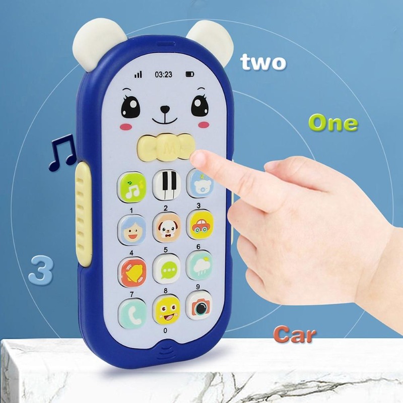 Kids Education Mobile - Zabawka dla niemowląt, telefon, muzyczna maszyna