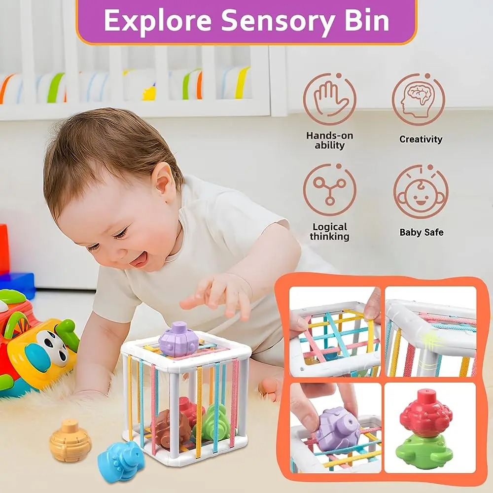 Kolorowa kostka Montessori do  – Kids Educational Gadget recenzja i cena