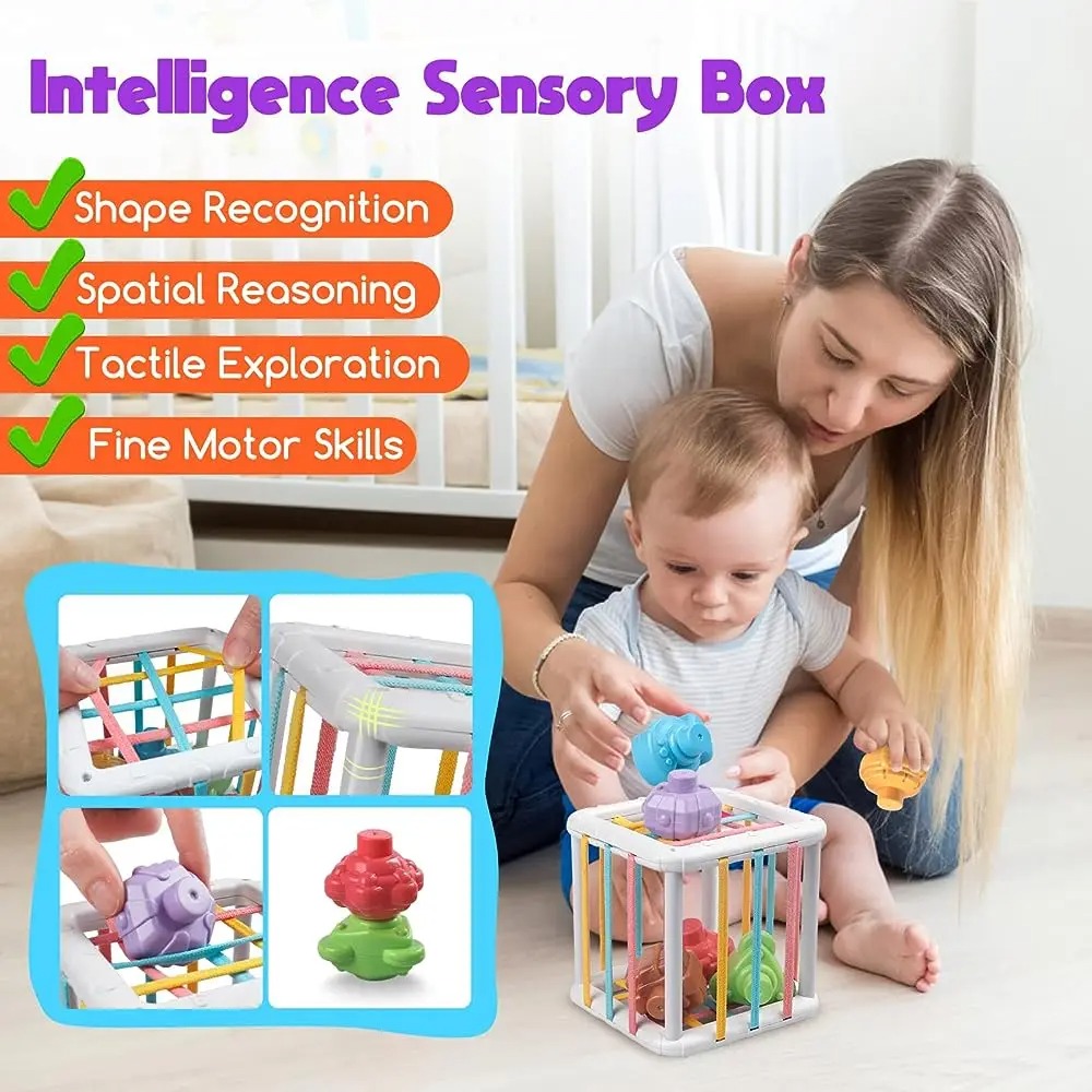 Kolorowa kostka Montessori do  – Kids Educational Gadget recenzja i cena
