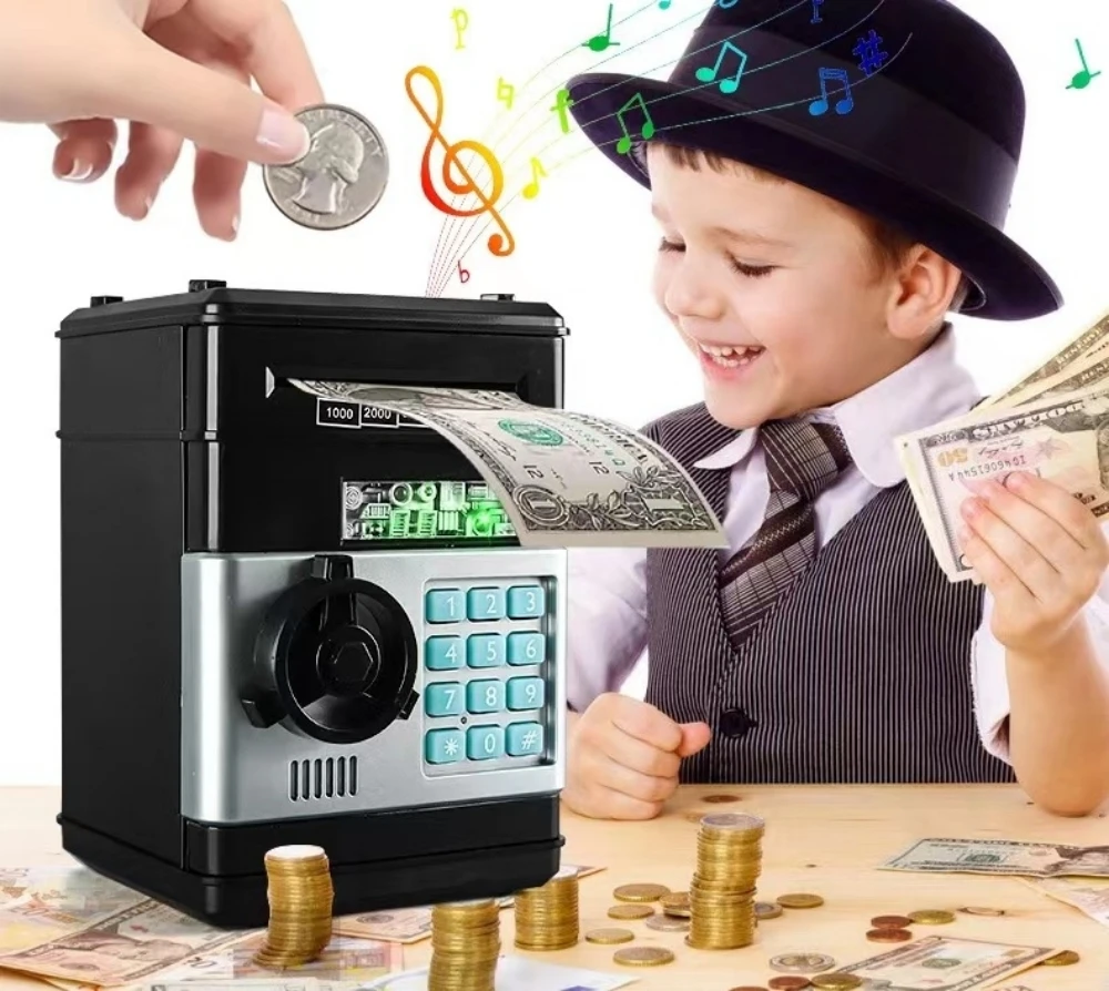 Elektroniczna skarbonka automa – Kids Education Money recenzja i cena