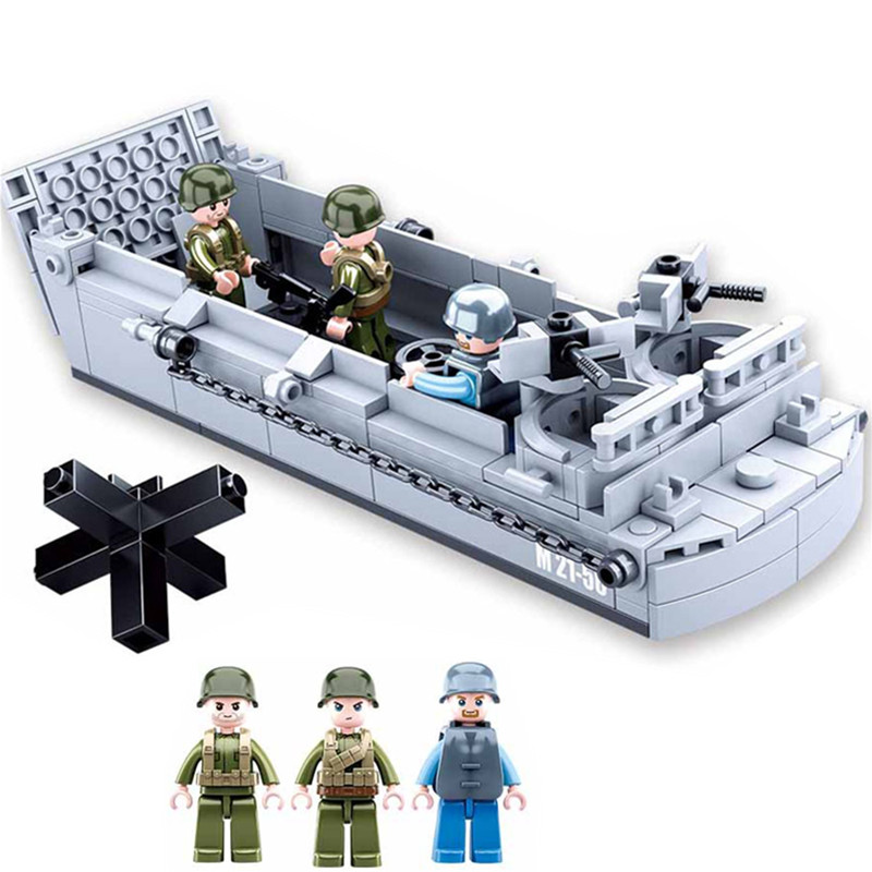 Sluban WW2 US Military Higgins – Kids Education Usa recenzja i cena