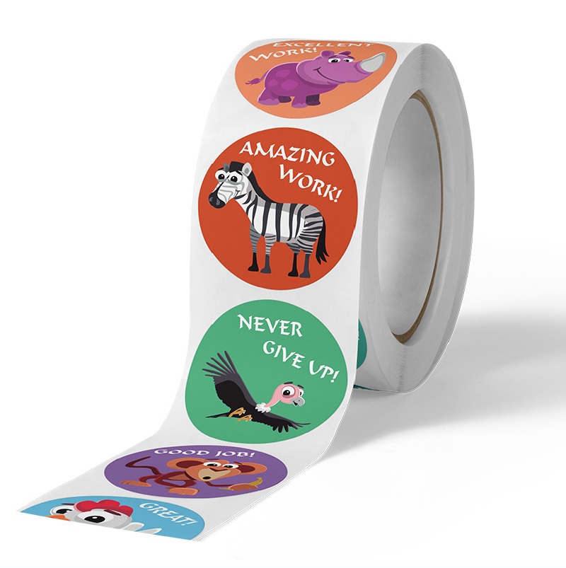 Urocze naklejki edukacyjne ze  – Kids Education Motivation recenzja i cena