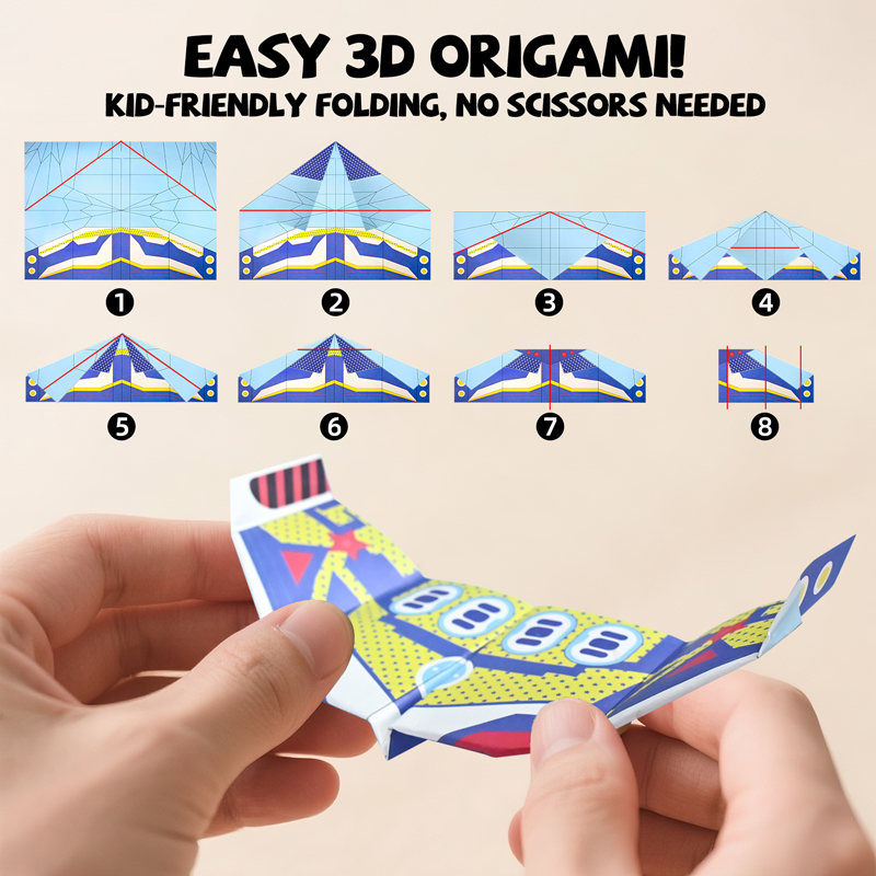 Zestaw do składania samolotów  – Kids Educational Gadget recenzja i cena