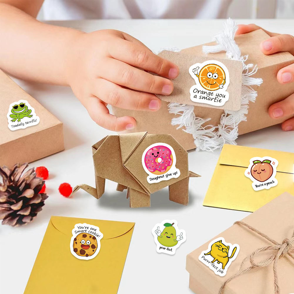 100-500 sztuk śliczne naklejki – Kids Education Motivation recenzja i cena