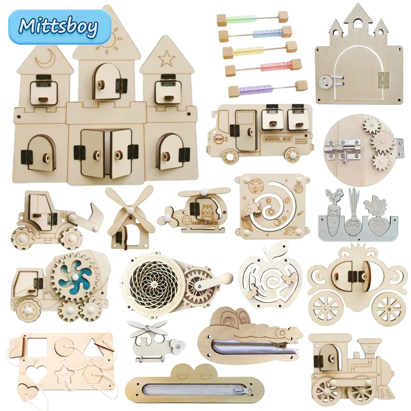 Montessori Busy Board DIY akce – Kids Education Usa recenzja i cena